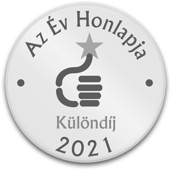 Az Év Honlapja Különdíj logo