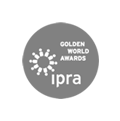 IPRA Golden World Awards shortlist logo